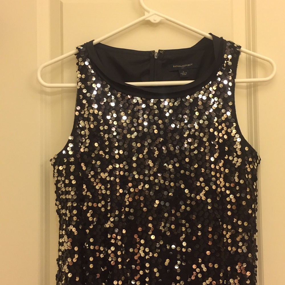 Banana Republic Sequin Shift Dress
